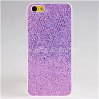 2013 fashion and new Plastic Hard Case For iPhone 5C with Glitter Design Colorful desgin