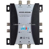 2*2*4 cascadable DTH multiswitch
