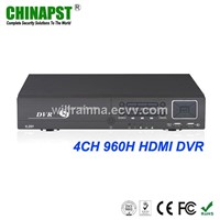 3G Network/Mobile View H.264 4CH Video&amp;amp;Audio DVR Surveillance System PST-DVR404H