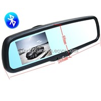 3.5 inch with bluetooth rearview mirror, special car rearview mirror