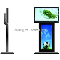 42&amp;quot; lobby,office,commercial center dual screen mini pc digital sigange,lcd stand pc display