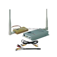 4CH 1.5W Wireless Audio&Video Transmitter Receiver