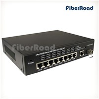 8 Ports 10/100Base-T Ethernet with 1 Gigabit TP/SFP Ports Combo POE Switch