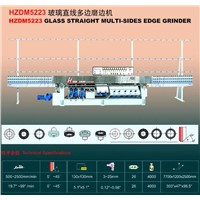 9 Spindles Automatic Glass Straight Line Grinder Machine