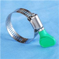 American type clamp with plastic wing