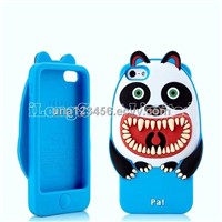 Anger Panda 3D Silicone Case For iPhone 5