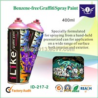 Benzene-Free Graffiti Spray Paint