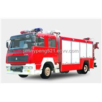 CHINA SINOTRUCK 6T/6M3 WATER FIRE TRUCK/FIRE ENGINE/FIRE FIGHTING TRUCK  290HP, ERUO II