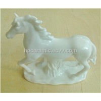 Ceramic Equestrian Trophies and Awards, Ceramic  Horse