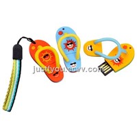 Custom Shoes Boot Slippers USB Disk Flash Memory Drive 1g/2g/4g with Rohs