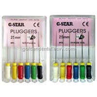 Dental Endodontic Root Canal Pluggers & Spreaders (NiTi & Stainless Steel )