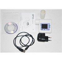 Digital Spirometer PEF FEFV1 FEF Lung Volume Device with SW Analysis CE,CMS-SP10