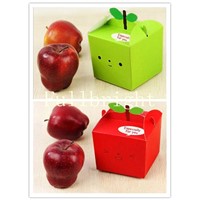 Fashion gift bag for packaging apple in Christmas Eve