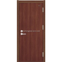 Fire resistant wood door