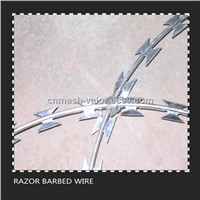Galvanized Razor Barbed Wire,Anti-Climb Razor Barbed Wire