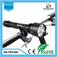 High Power 1200lm LED Waterproof Bicycle Flashlight