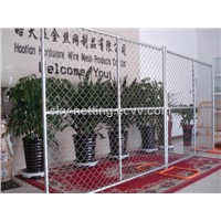 Hot-dip Galvanized Chain Link Temporary Fence