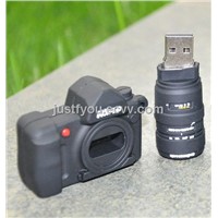 Hot Sale Custom PVC Camera USB Disk Flash Memory Drive 1G/2G/4G