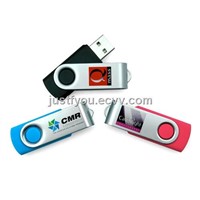 Hot Sale Customized Swivel USB Disk Flash Drive 512m/1g/2g/4g
