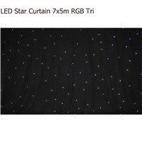 LED Star Curtain 7x5m RGB Tri