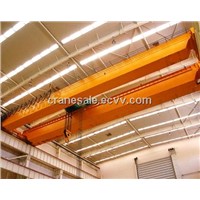 LH Type 5T 10T 25T  Double Girder Overhead Crane With Electric Hoist