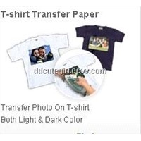Light Color Inkjet Heat Transfer Paper