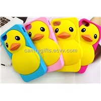 Lovely cartoon silicone phone cover,silicone cellphone case