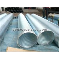 Low carbon galvanized Johnson screen tube