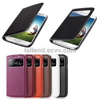 Mobile Case Genuine Leather Case For Samsung Galaxy S3,S4, I9300,I95000 Flip Case