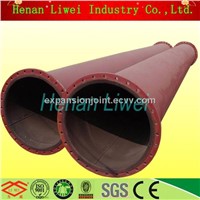 NR or Butyl Rubber Lined carbon steel pipe