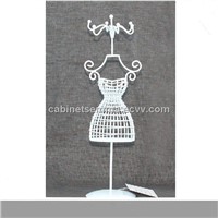 New Fashion Jewelry Model Display Stand Mannequin Jewelry Display White