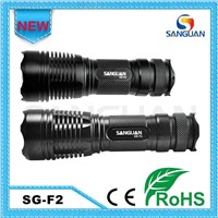 New Product T6 LED Zoom Flashlight