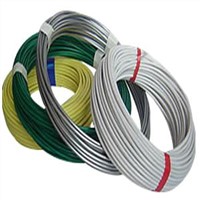 PVC coated annealed wire for harsh environment