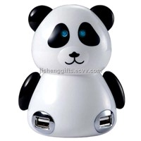 Panda Shape 4 Port USB Hub