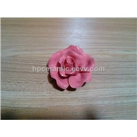 Pink Ceramic Roses, Artifical Flower