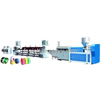 Plastic packaging bands extrusion line
