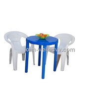 Plastic table and chair mould