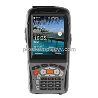 Portable 13.56Mhz RFID ISO/IEC14443A/B Handheld,Wireless Card Reader,Laser Barcode Reader(EM818)