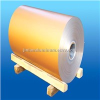 Prepainted aluminum coil with different color