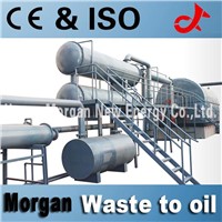 Professional waste plastic rubber tire refining machine