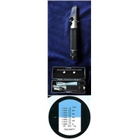 Salinity indicator Hand held Salinity refractometer RHS-10ATC for aquarium salt water