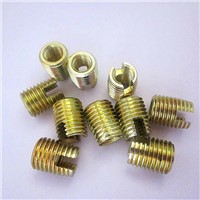 Self tapping threaded inserts