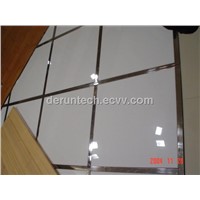 Shinny White Architectural Glass Panel Thick Glass Panels