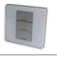 SmartBus High Quality 3 Button Wall Panel for Home Automation Control