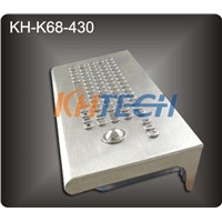 Vandal proof metal desktop PC-Keyboard