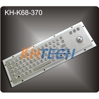 Vandal-proof stainless steel standard PC-Keyboard