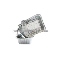 aluminum foil container for food packing