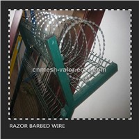 Construction Material PVC Razor Barbed Wire BTO-22