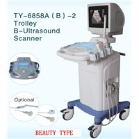 Full Digital ultrasound scanner with trolley