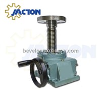 mini worm gear linear actuator with hand wheel, hand wheel worm gearbox lift